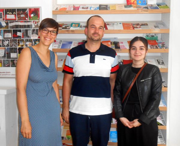 Spendenübergabe in unserer Beratungsstelle