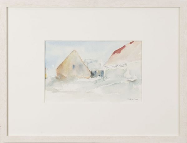 Hannelore Fehse - Albhäuser. Winter in Weiler b. Geislingen 