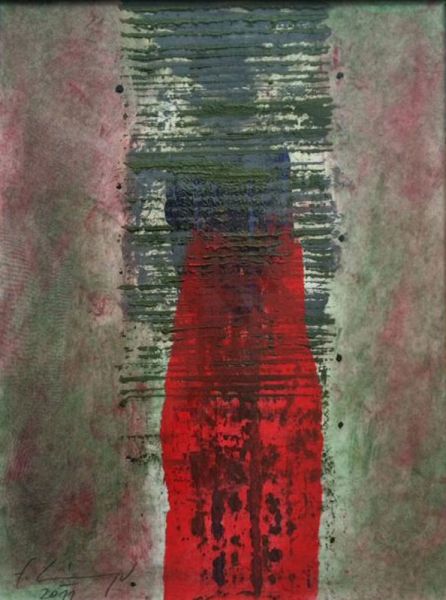 Frank Hempel - Mit rotem Kleid