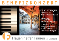 Flyer Benefizkonzert LICHTBLICKE 2024