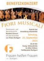 Auf dem Bild ist das Plakat des Benefizkonzertes zu erkennen.