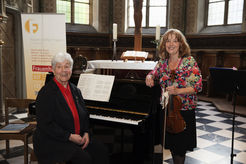 Die Musikerinnen am Klavier